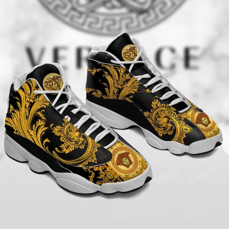 Versace Air Jordan 13 Sneakers Luxury Fashion Trending Shoes