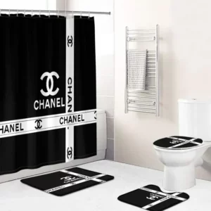 Chanel Bathroom Set Bath Mat Home Decor Hypebeast Luxury Fashion Brand