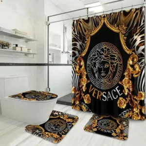 Versace Medusa Bathroom Set Hypebeast Bath Mat Home Decor Luxury Fashion Brand