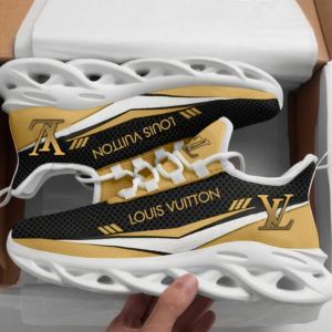 Louis vuitton yellow max soul shoes sneakers luxury fashion