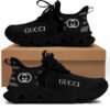 Gucci black max soul shoes sneakers luxury fashion