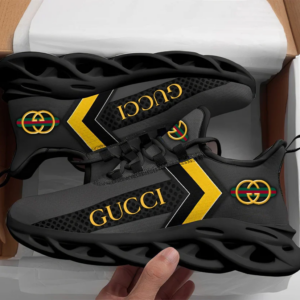 Gucci black max soul shoes sneakers luxury fashion