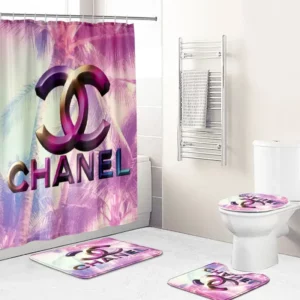 Chanel Bathroom Set Bath Mat Hypebeast Luxury Fashion Brand Home Decor