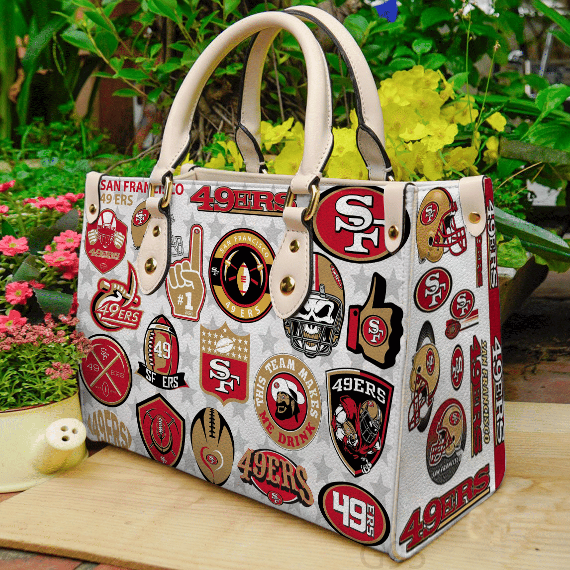 San Francisco 49ers Women Leather Hand Bag