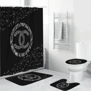 Chanel Bathroom Set Bath Mat Home Decor Luxury Fashion Brand Hypebeast