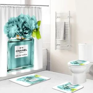 Chanel Bathroom Set Bath Mat Home Decor Hypebeast Luxury Fashion Brand