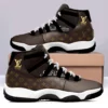 Brown Monogram Louis Vuitton Air Jordan 11 Fashion Sneakers Sport Luxury Shoes