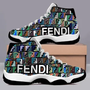 Fendi Colorful Air Jordan 11 Luxury Shoes Sneakers Sport Fashion