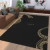 Gucci Snake Rectangle Rug Fashion Brand Home Decor Door Mat Area Carpet Luxury