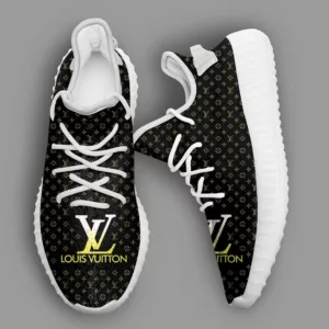 Louis Vuitton Gold LV Black Yeezy Sneaker