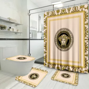 Versace New Preium Bathroom Set Bath Mat Hypebeast Luxury Fashion Brand Home Decor