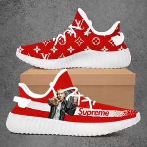 Louis Vuitton Supreme Eminem Luxury Brand Premium Red Yeezy Sneaker