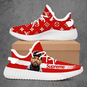 Louis Vuitton Supreme Ice Cube Luxury Brand Premium Red Yeezy Sneaker