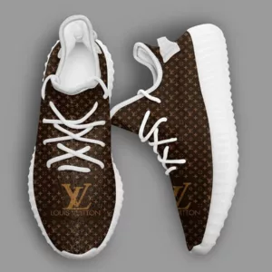 Louis Vuitton Brown Luxury Brand Premium Yeezy Sneaker