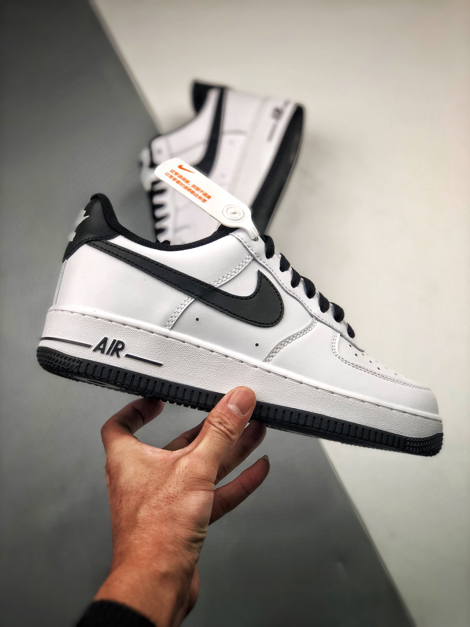 2022 Nike Air Force 1 Low White Black For Sale