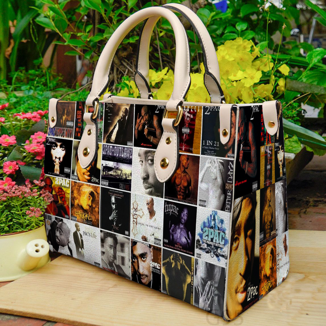 2 Pac Women Leather Hand Bag