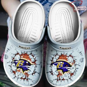 Baltimore Ravens Tide Crocs Shoes HY