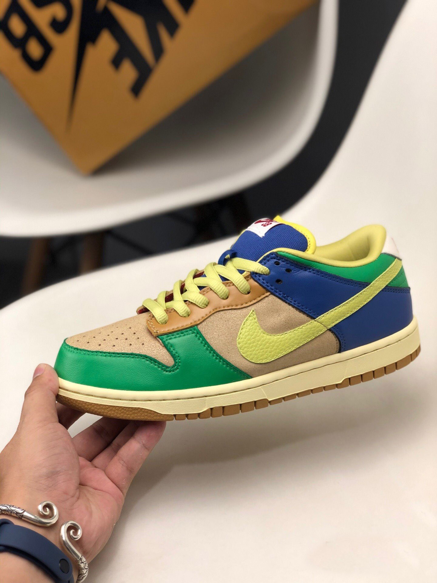 Brooklyn Projects x Nike SB Dunk Low Premium Halo Zitron For Sale