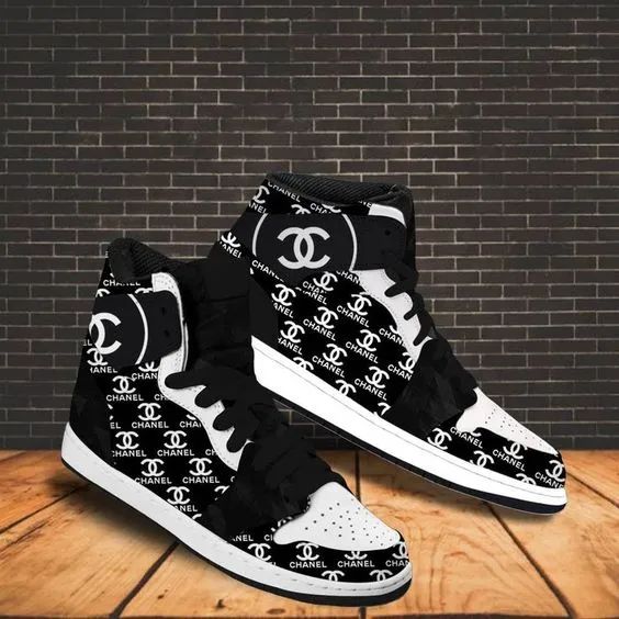 Chanel High Air Jordan Sneakers Luxury Shoes Fashion Brand