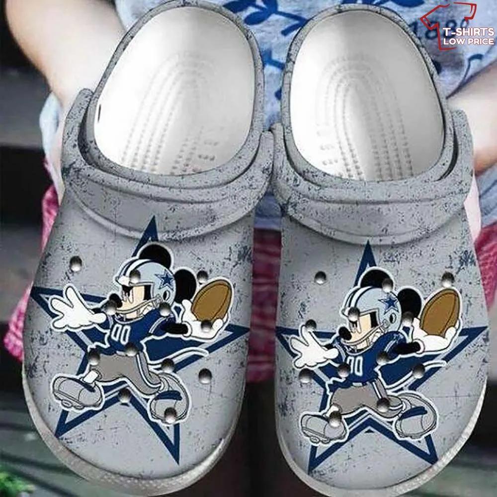 Dallas Cowboys Crocs Shoes BM