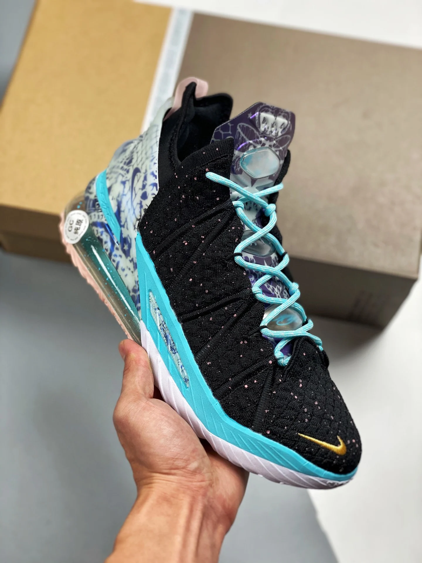 Nike LeBron 18 Reflections DB8148-003 For Sale