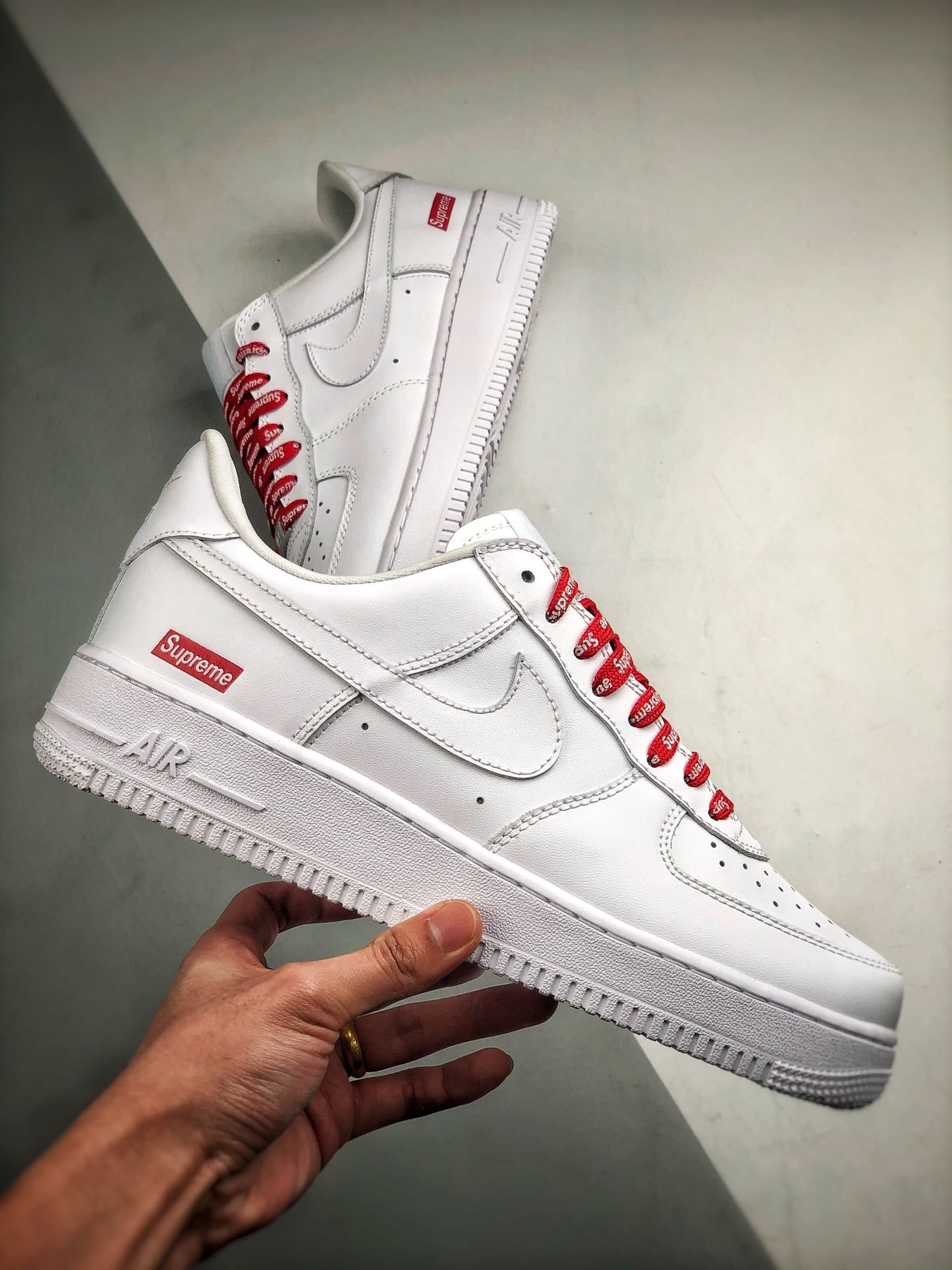 Supreme x Nike Air Force 1 Low White CU9225-100 For Sale