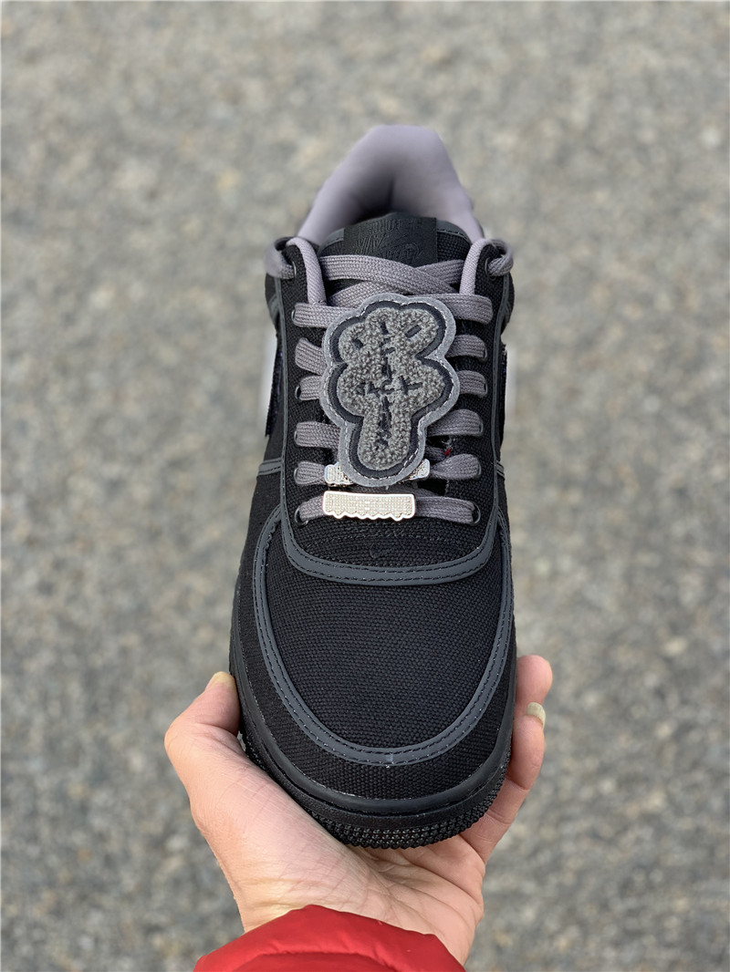 Travis Scott x Nike Air Force 1 Low Black For Sale