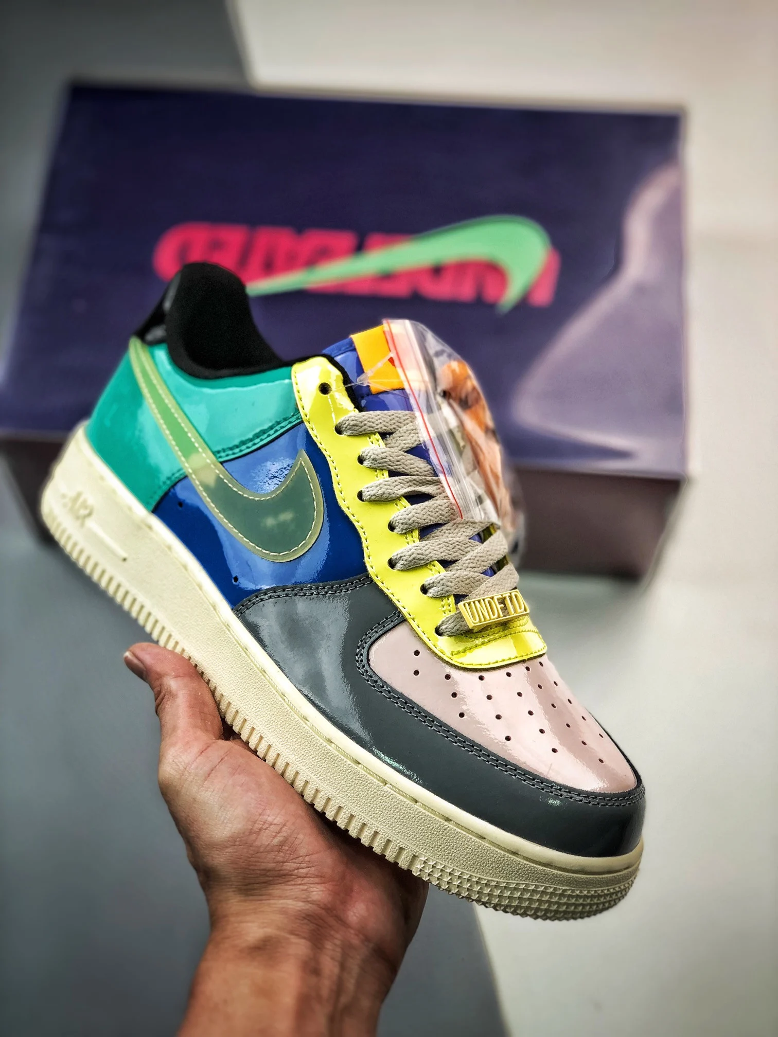 Undefeated x Air Force 1 Low Community Topaz Gold DV5255-001 For Sale