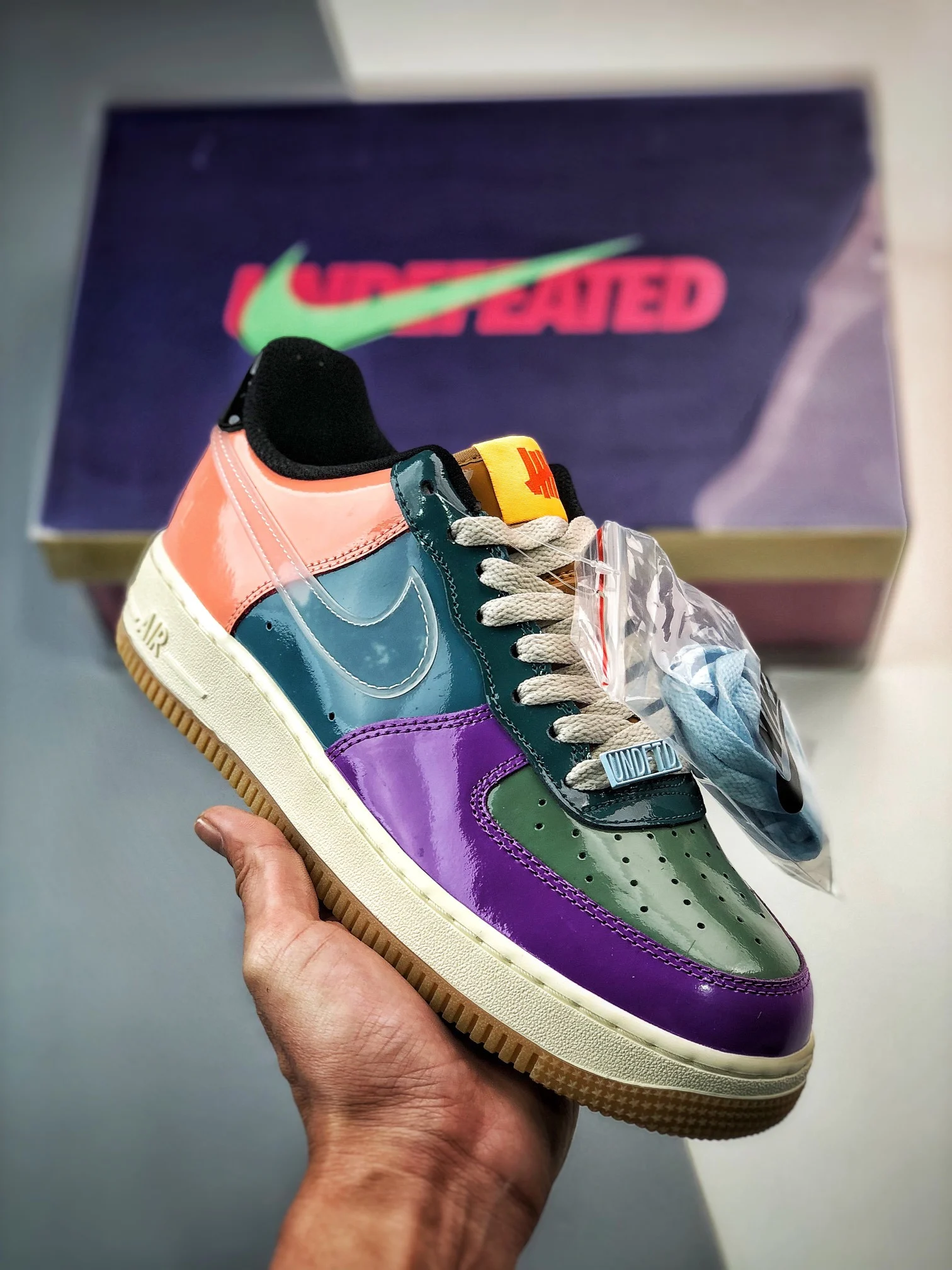 Undefeated x Nike Air Force 1 Low Wild Berry DV5255-500 For Sale
