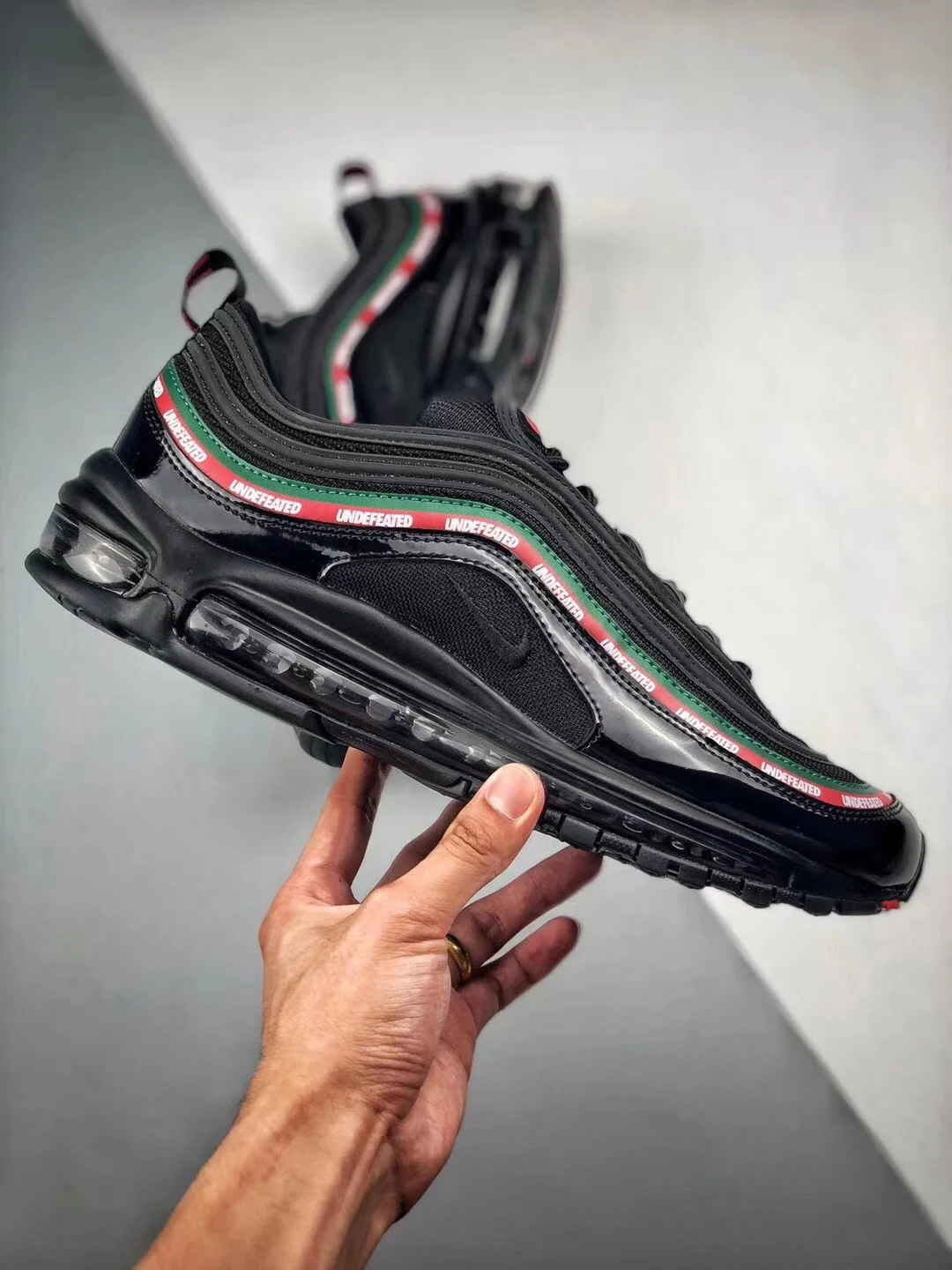 Undefeated x Nike Air Max 97 OG Black Gorge Green White-Speed Red On Sale