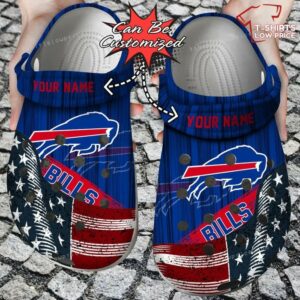 Us Flag Buffalo Bills New Crocs Shoes BQ