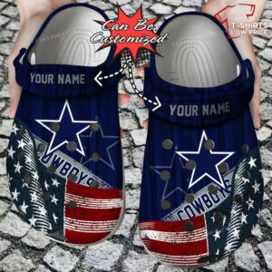 Us Flag Dallas Cowboys New Crocs Shoes RJ