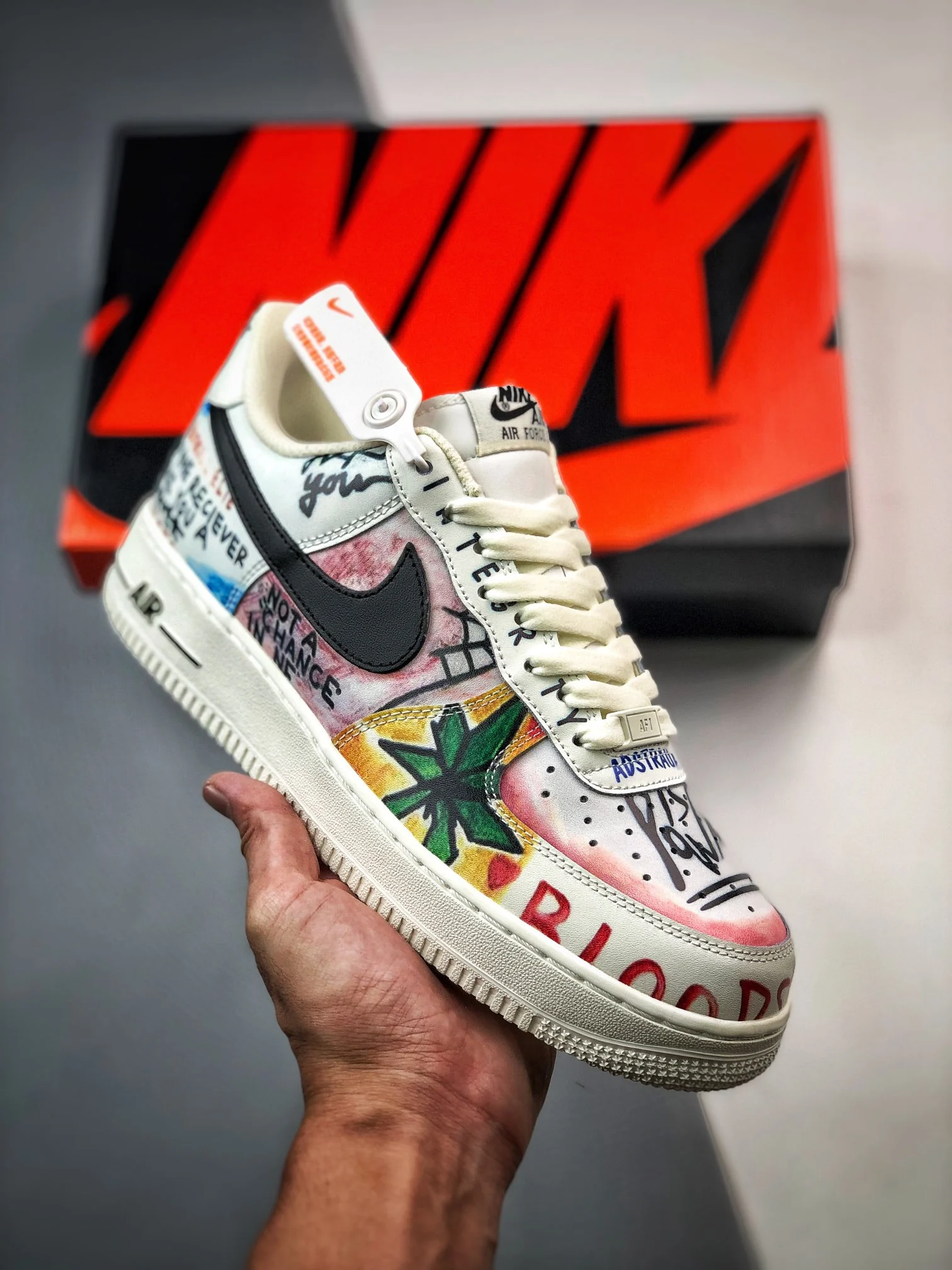 Vlone x Pauly x Nike Air Force 1 Low Mase For Sale