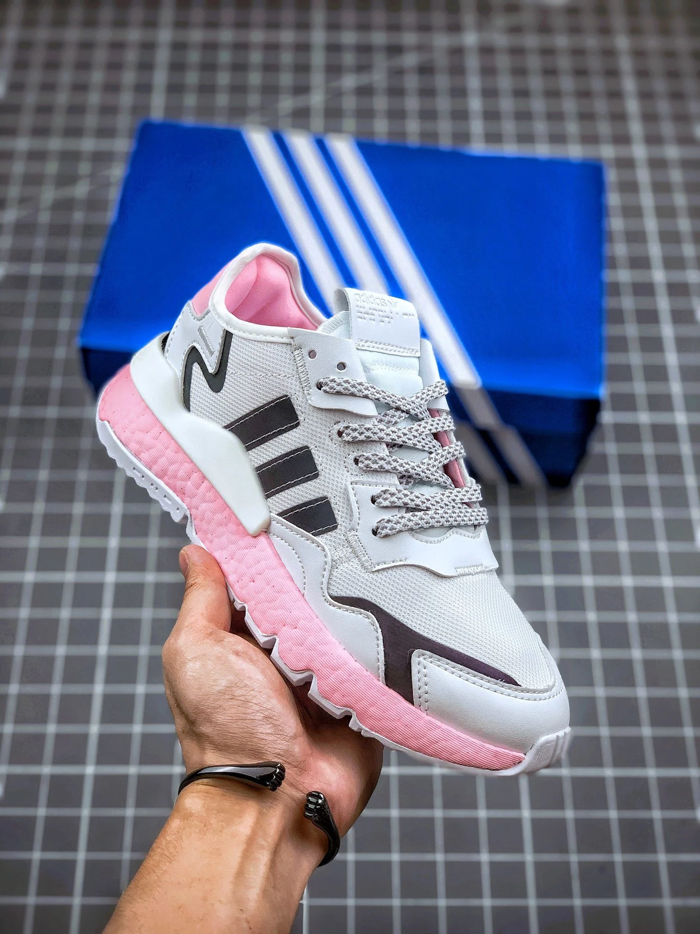 Adidas Nite Jogger True Pink EG7942 For Sale