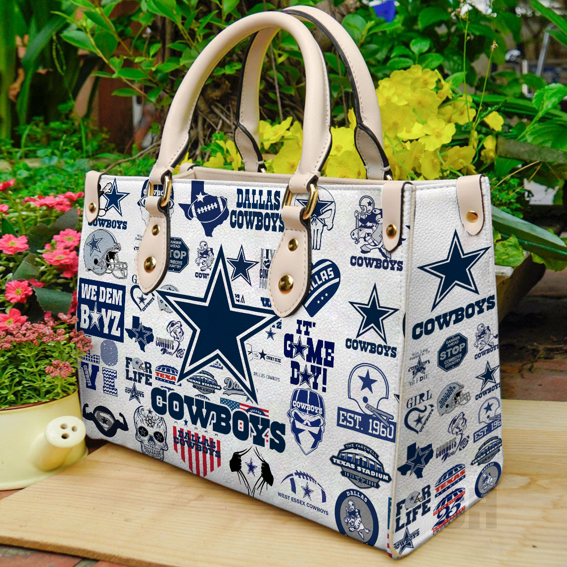 Dallas Cowboys NFL Lover Women Leather Hand Bag