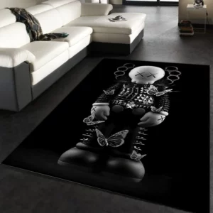 Kaws Rectangle Rug Area Carpet Home Decor Fashion Brand Door Mat Luxury