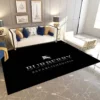 Burberry dark Rectangle Rug Home Decor Area Carpet Fashion Brand Door Mat Luxury