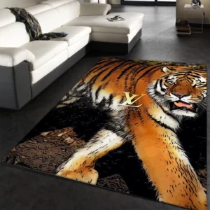 Louis vuitton Rectangle Rug Home Decor Door Mat Area Carpet Fashion Brand Luxury