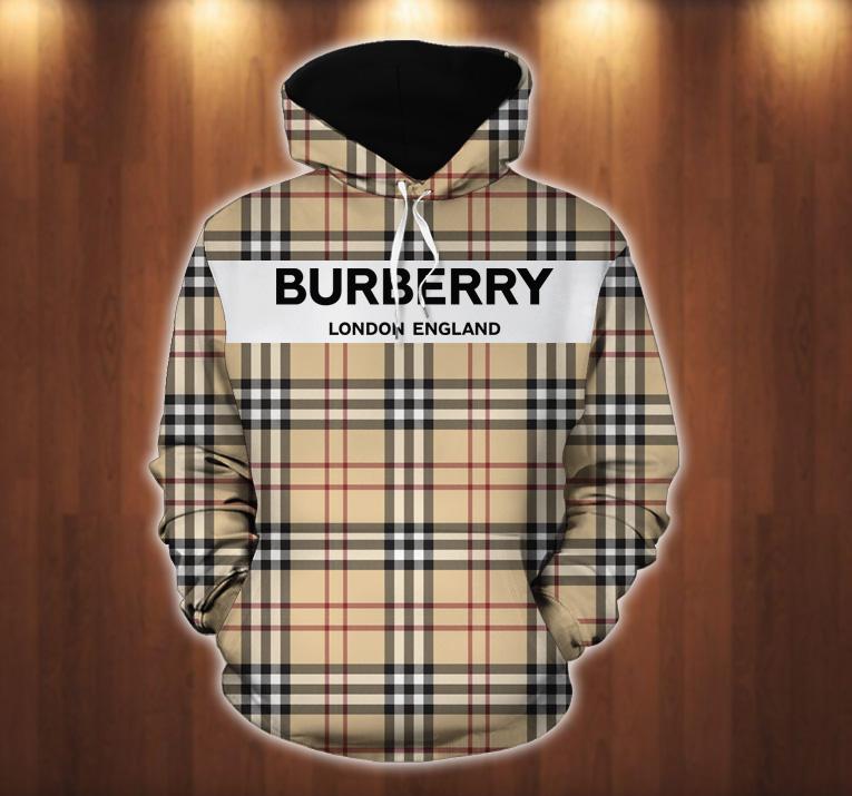 Burberry Type 1129 Hoodie Outfit Luxury Fashion Brand