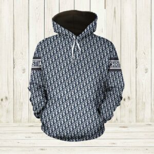 Dior Blue Type 1118 Luxury Hoodie Fashion Brand Outfit