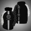 Gianni Versace Black White Type 1107 Hoodie Fashion Brand Luxury Outfit