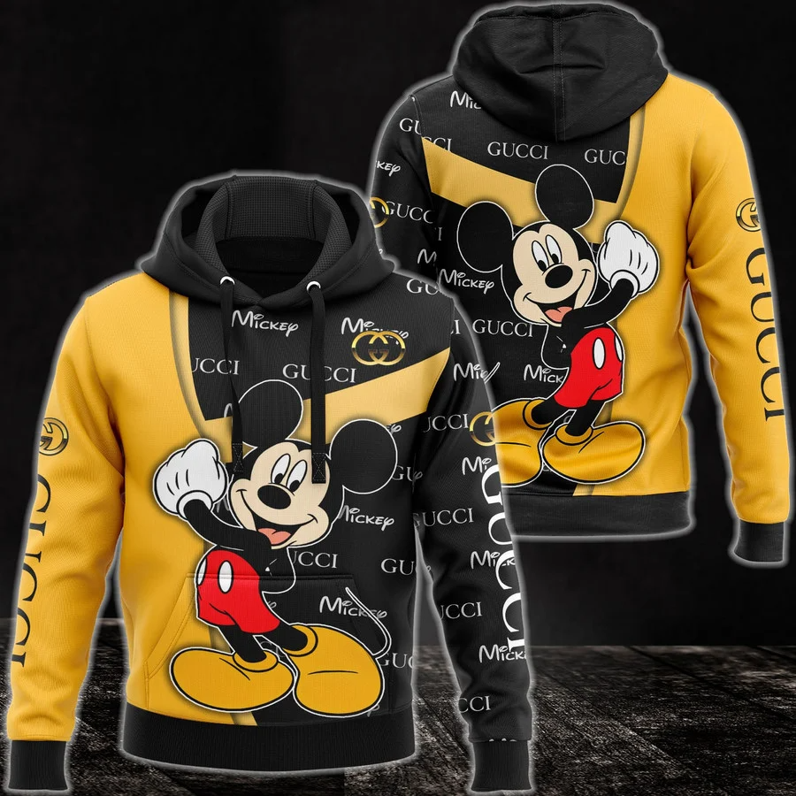 Gucci Mickey Mouse Disney S Type 1026 Hoodie Outfit Fashion Brand Luxury