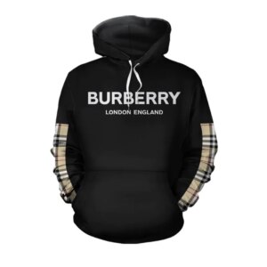 Burberry Black Type 815 Luxury Hoodie Outfit Fashion Brand