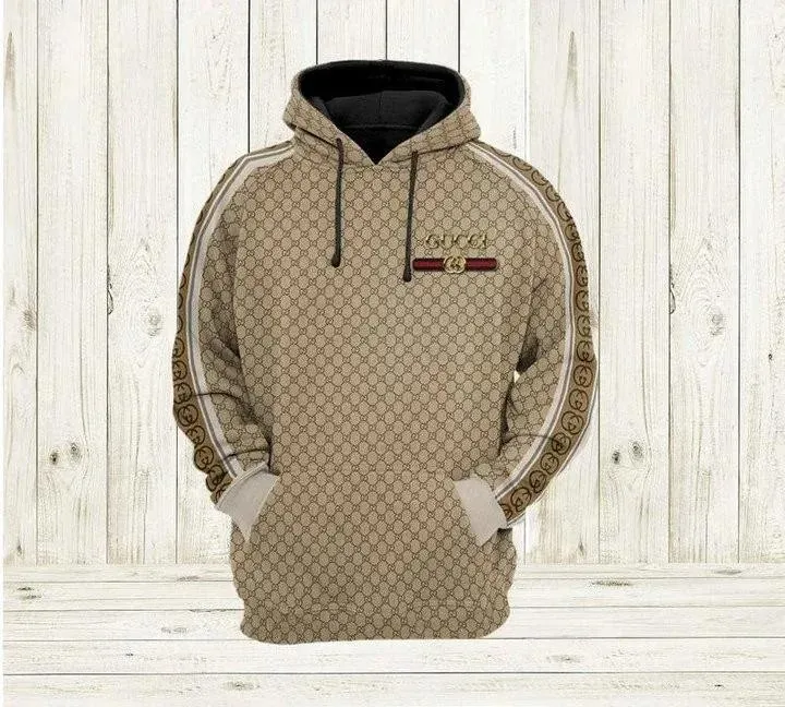 Gucci Brown Type 757 Luxury Hoodie Outfit Fashion Brand