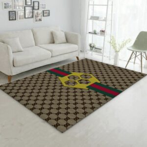 Guccibed Luxury Fashion Brand Rug Area Carpet Door Mat Home Decor