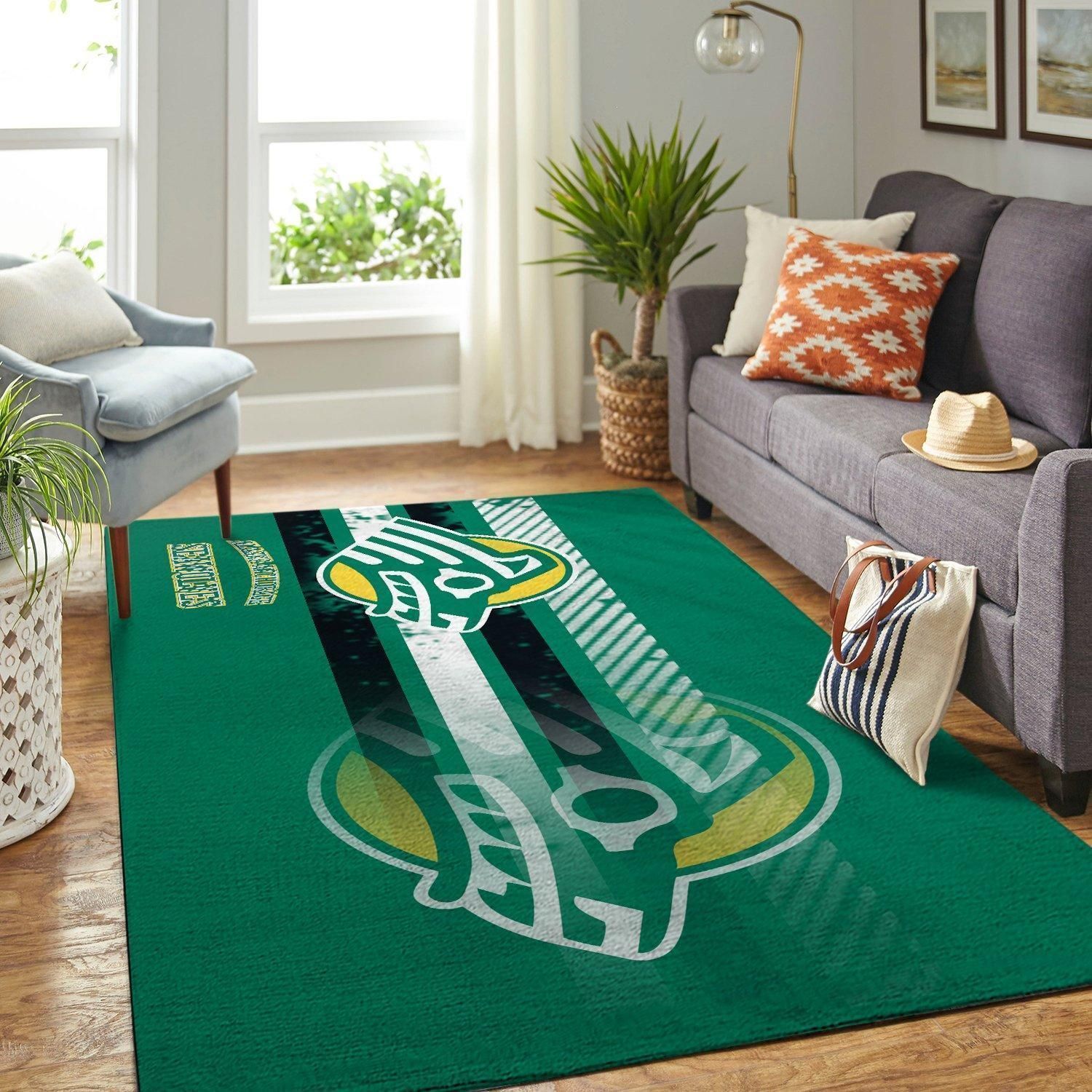 Alaska Anchorage Seawolvess Ncaa Football Basketball Custom Type 8253 Rug Living Room Area Carpet Home Decor