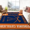 Virginia Cavaliers Ncaa Customizable Us Type 8668 Rug Home Decor Living Room Area Carpet