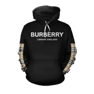 Burberry Black Type 151 Hoodie Fashion Brand Luxury Outfit