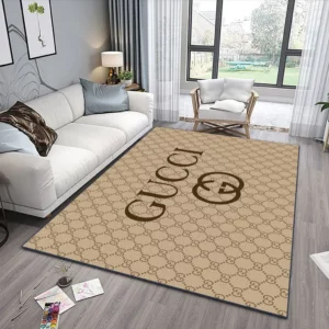 Gucci Edition Rectangle Rug Fashion Brand Luxury Door Mat Home Decor Area Carpet