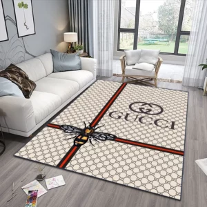 Gucci Edition Rectangle Rug Fashion Brand Luxury Area Carpet Door Mat Home Decor